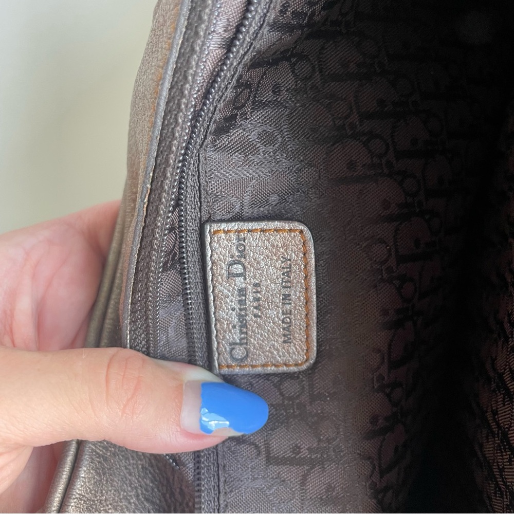 Dior gaucho bag Shimmering Bronze and Brown Handbag - Picture 7 of 8